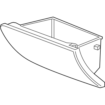 GM 84631581 Door Assembly, I/P Compt *Black