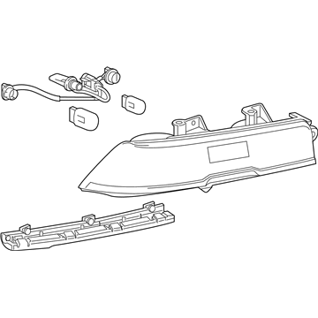 GM 23161676 Lamp Assembly, Tail