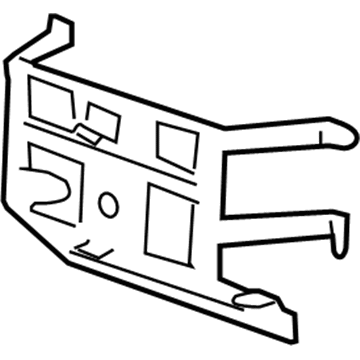 GM 12450791 BRACKET, Mobile Telephone Radio