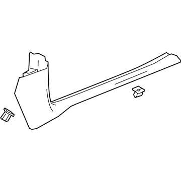 GM 84047184 Plate Assembly, Front Side Door Sill Trim *Grey