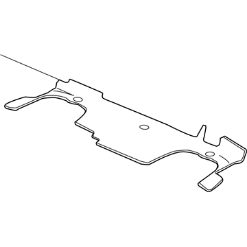 GM 92219159 Absorber,Rear Window Garnish Molding Energy