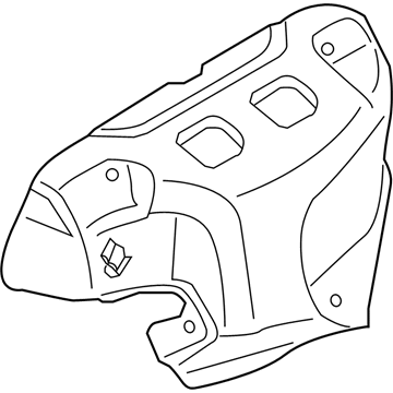 GM 19316251 Shield,Exhaust Manifold Heat