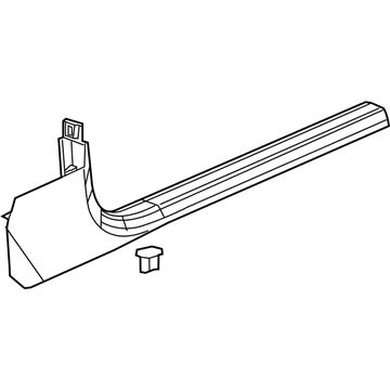 GM 23144918 Molding Assembly, Front Side Door Sill Garnish *Black