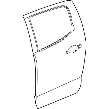 GM 52022972 Panel, Rear Side Door Outer (Lh)