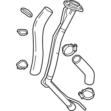 GM 42521061 Pipe Assembly, Fuel Tank Filler (W/ Filler Hose)