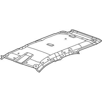 GM 22848475 Panel Assembly, Headlining Trim *Titanium