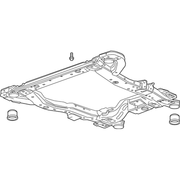 GM 22980290 Cradle Assembly, Drivetrain & Front Suspension