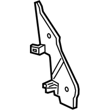 GM 84825269 Baffle Assembly, Body H/Plr Upr