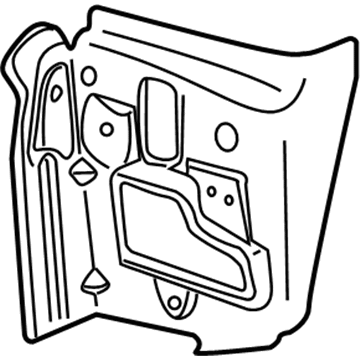 GM 15860281 Panel,Front Compartment Front