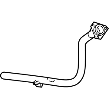 Pontiac Grand Prix Fuel Filler Hose - 10309614