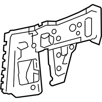 GM 22756089 Panel,Center Pillar Inner