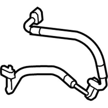 2009 Saturn Astra A/C Hose - 13100322