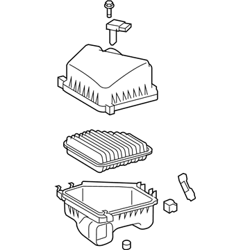 Pontiac Vibe Air Filter - 19204406