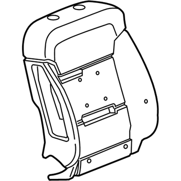 GM 23274944 Pad Assembly, Front Seat Back