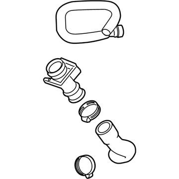 GM 20963856 Filler Assembly, Emission Reduction Fluid Tank Opening