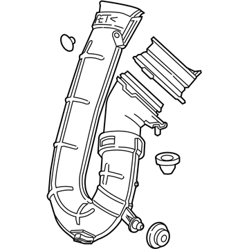 2019 Chevrolet Sonic Air Intake Coupling - 95167525