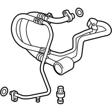 Cadillac CT6 A/C Hose - 23359301