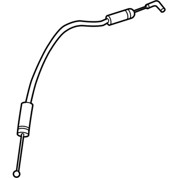 Chevrolet City Express Door Latch Cable - 19317982