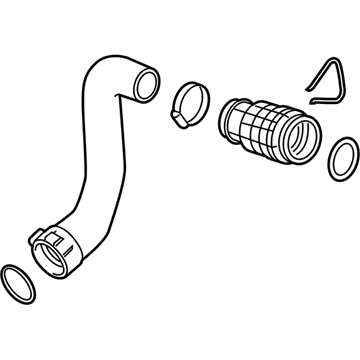 GM 42626074 Hose Assembly, Chrg Air Clr Inl Air