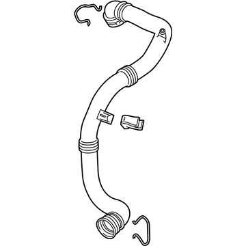 2017 Chevrolet Cruze Cooling Hose - 39201785