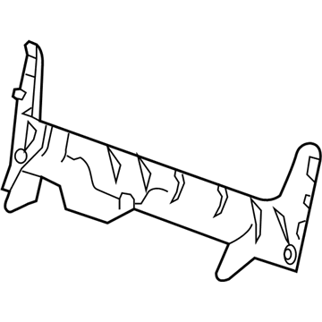 GM 84315720 Panel Assembly, R/Seat Bk *Dark Galvanie