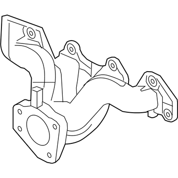 2009 Chevrolet HHR Exhaust Manifold - 12602397