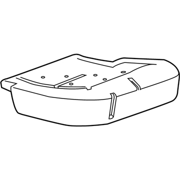 GM 23120430 Pad Assembly, Rear Seat Cushion (W/ Wire)