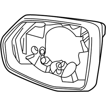 GM 23394620 Bezel, Outside Rear View Mirror Housing