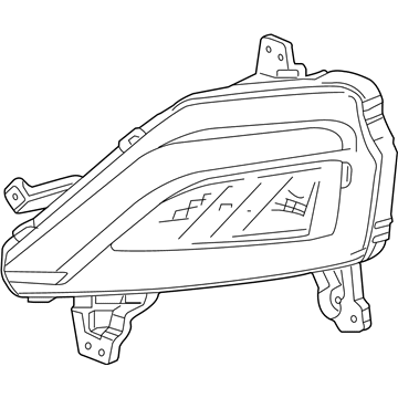 GM 42728063 Lamp Assembly, Daytime Running