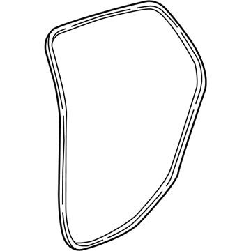 Buick LaCrosse Door Seal - 84522952