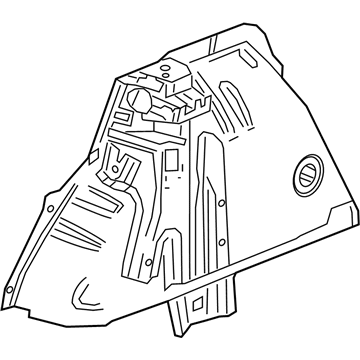 GM 39156112 Panel Assembly, Rear W/H Inr