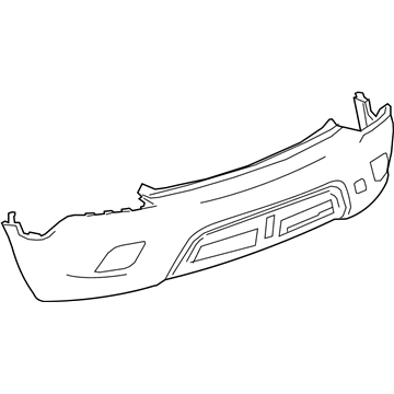 GM 95280198 Fascia, Rear Bumper Lower *Less Finish