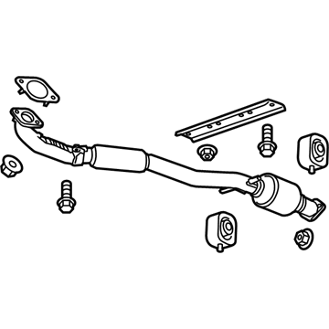 2014 Chevrolet Impala Exhaust Pipe - 84407222