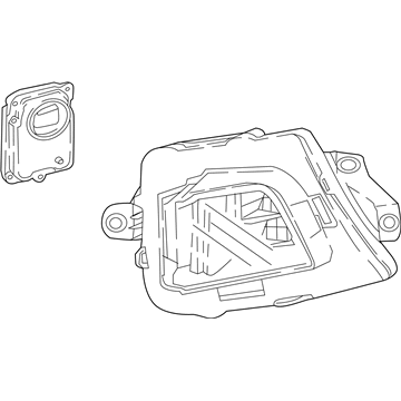 GM 23350720 Lamp Assembly, Daytime Running