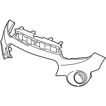 GM 42521354 Front Bumper Cover Upper