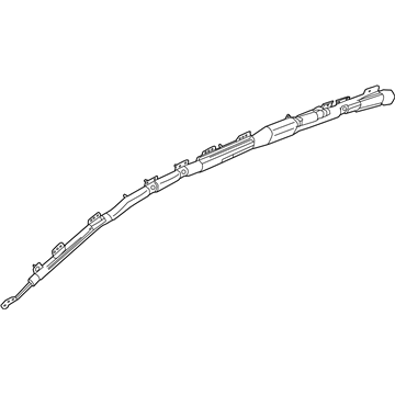 GM 84064083 Airbag Assembly, Front & Rear Row R/Rail