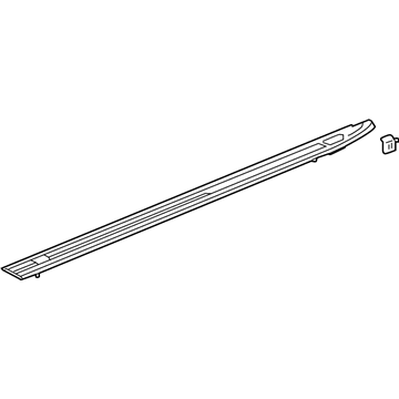 84545452 - Genuine GM Molding Assembly, Pubx Si Upr *Black