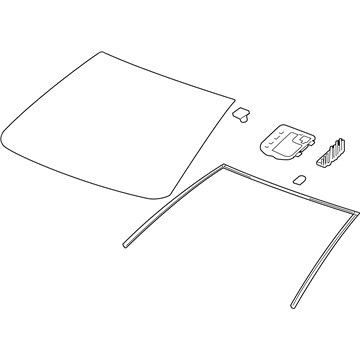 GM 94516449 Windshield Asm