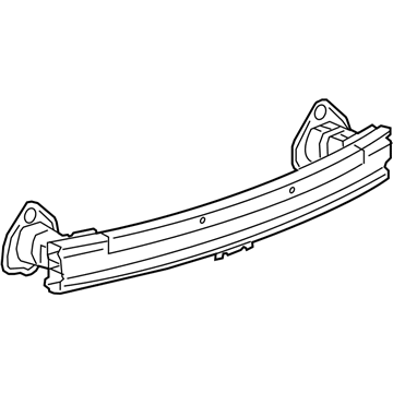 GM 95386750 Bar Assembly, Rear Bumper Imp