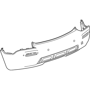 GM 95353988 Rear Bumper, Cover Lower