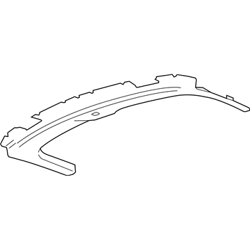 GM 84337299 Molding, Folding Top #1 Bow Garnish