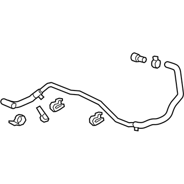 GM 84127727 Charging Air Cooler Coolant Hose