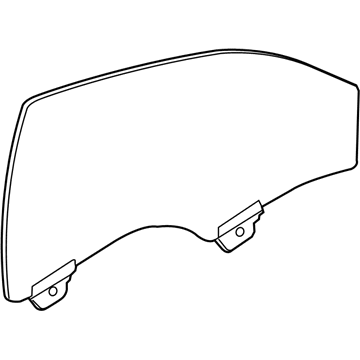 GM 20961197 Window Assembly, Front Side Door (Rh)