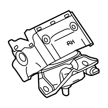 GM 84687018 Mount Assembly, Eng