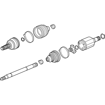 GM 13362755 Front Wheel Drive Shaft Assembly