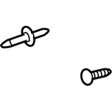 GM 22714456 Attachment Pkg, Front License Bracket