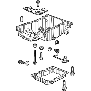 GM 12689941 Pan Assembly, Oil