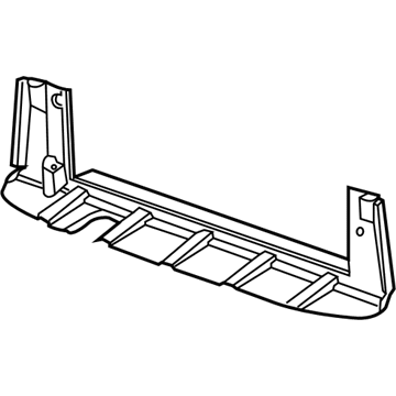 GM 23301576 Baffle, Radiator Air Lower