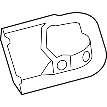 GM 15921535 Bracket, Tail Lamp (L.H.)