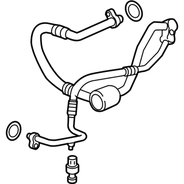 2018 Cadillac ATS A/C Hose - 84008573